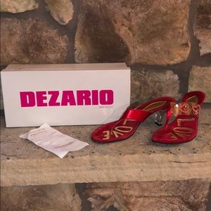 Lovely Dezario Red Heels